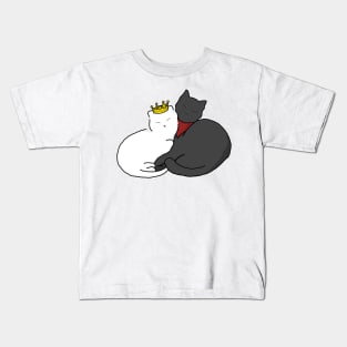 Merthur Cats snuggling Kids T-Shirt